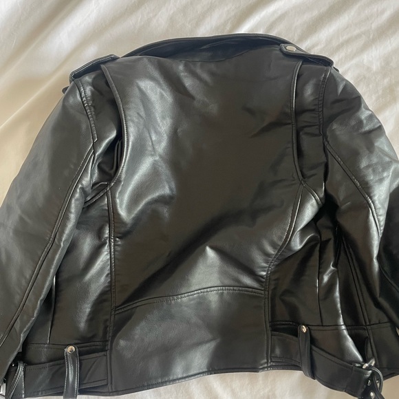 Zara Faux Leather Jacket - Picture 3 of 4